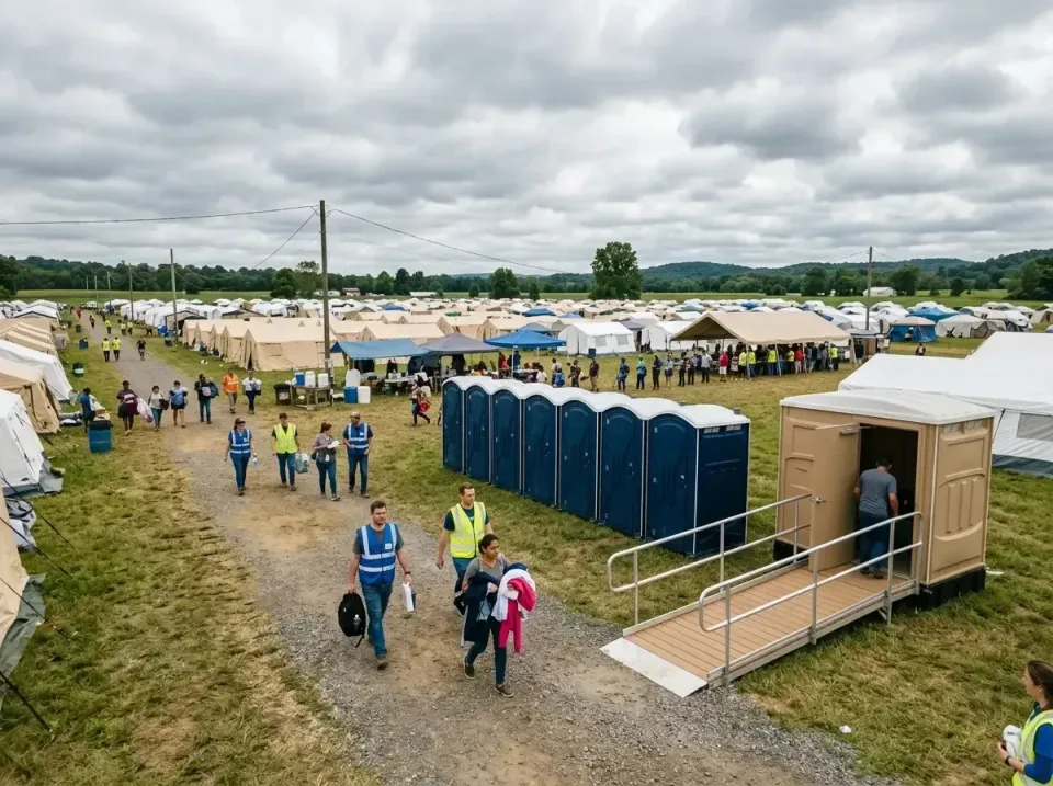 disaster-relief-camp-restrooms-010 — frequently asked questions, Dumpster & Portable Bathrooms Rental in Nowthen, MN